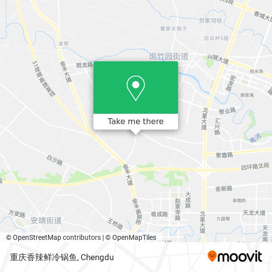 重庆香辣鲜冷锅鱼 map
