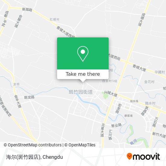 海尔(斑竹园店) map