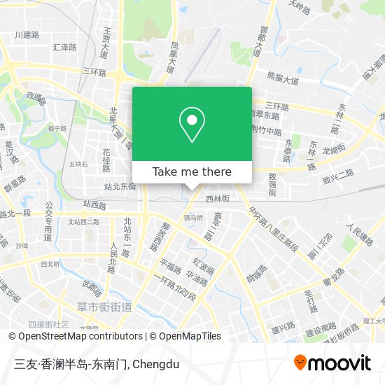 三友·香澜半岛-东南门 map