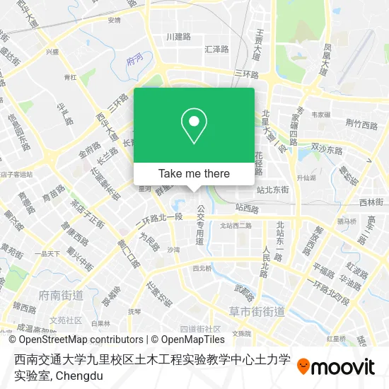 西南交通大学九里校区土木工程实验教学中心土力学实验室 map