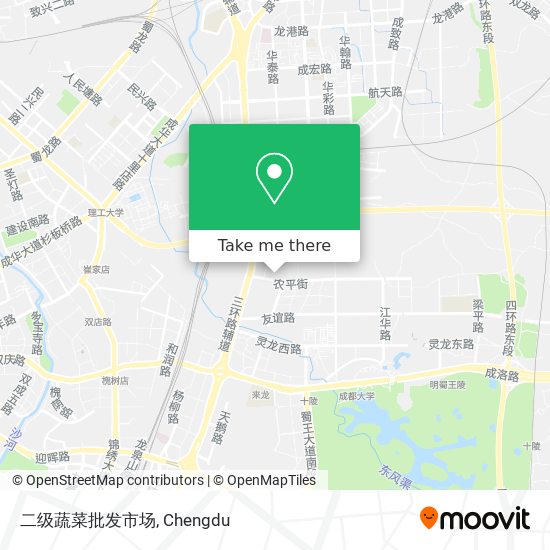 二级蔬菜批发市场 map