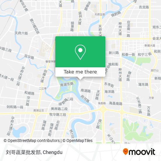 刘哥蔬菜批发部 map