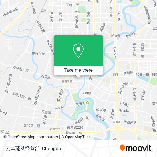 云丰蔬菜经营部 map