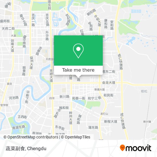 蔬菜副食 map