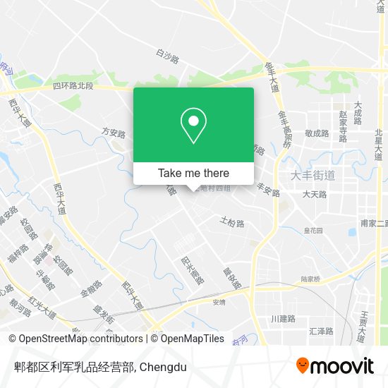 郫都区利军乳品经营部 map