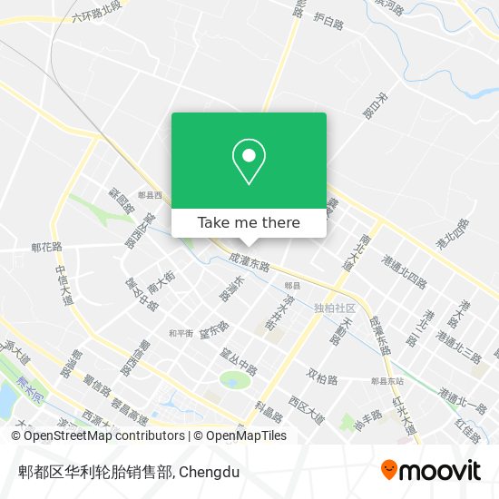 郫都区华利轮胎销售部 map