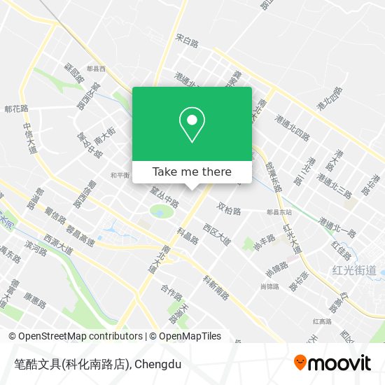 笔酷文具(科化南路店) map