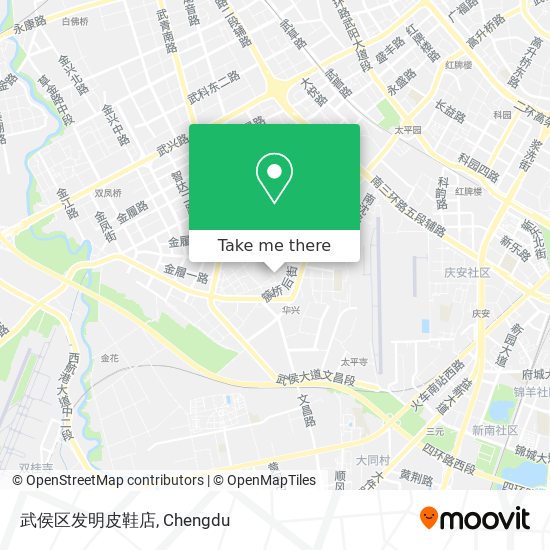 武侯区发明皮鞋店 map