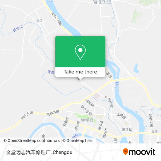 金堂远志汽车修理厂 map