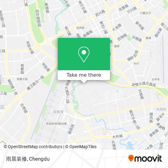 雨晨装修 map