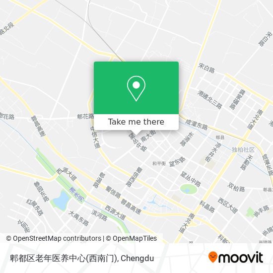 郫都区老年医养中心(西南门) map
