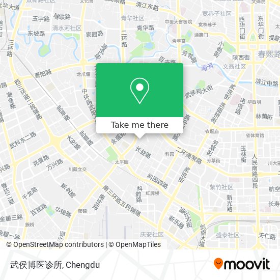武侯博医诊所 map