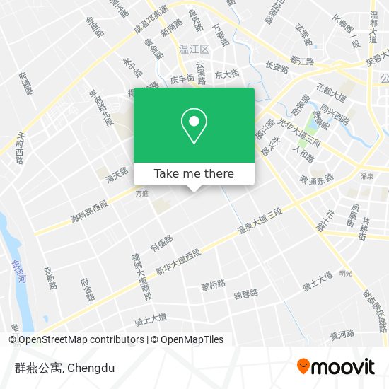 群燕公寓 map