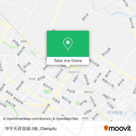 华宇天府花城-3栋 map
