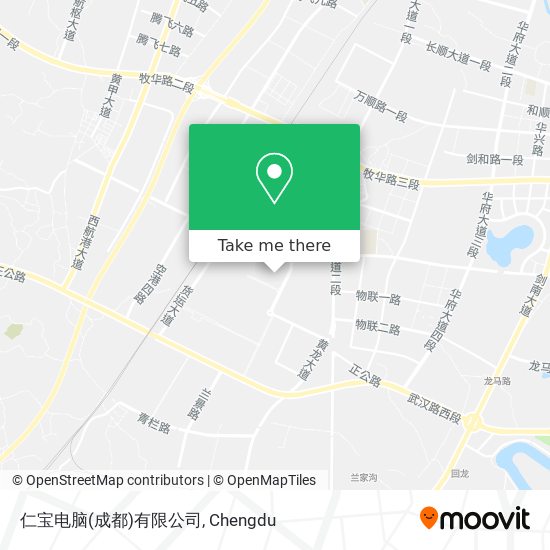 仁宝电脑(成都)有限公司 map