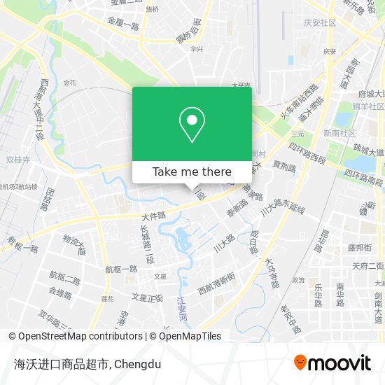 海沃进口商品超市 map