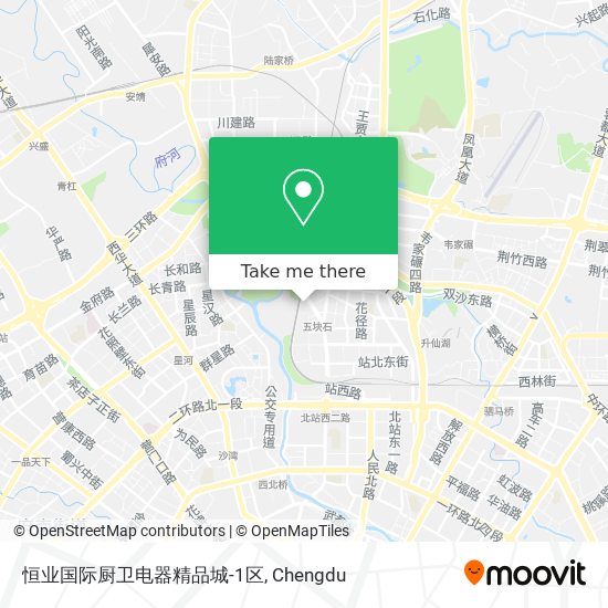 恒业国际厨卫电器精品城-1区 map