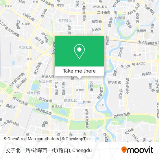 交子北一路/锦晖西一街(路口) map