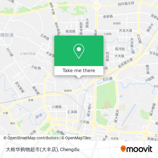 大榕华购物超市(大丰店) map