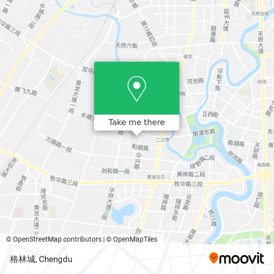 格林城 map