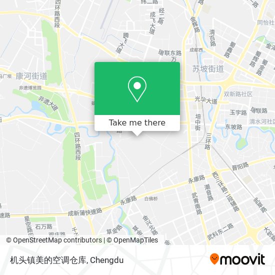机头镇美的空调仓库 map