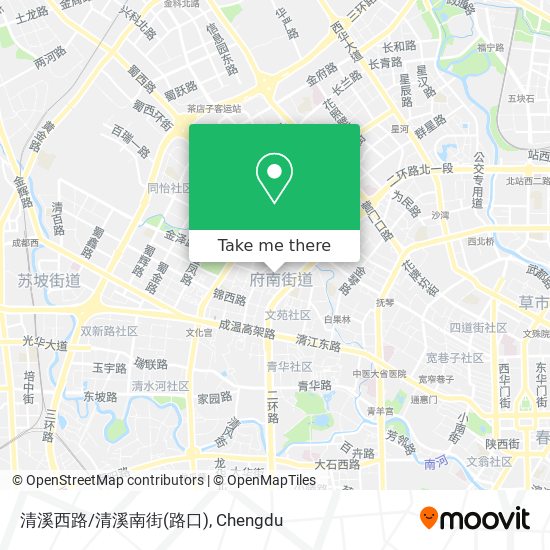 清溪西路/清溪南街(路口) map