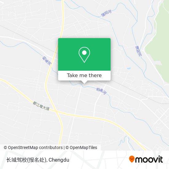 长城驾校(报名处) map