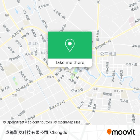 成都聚奥科技有限公司 map