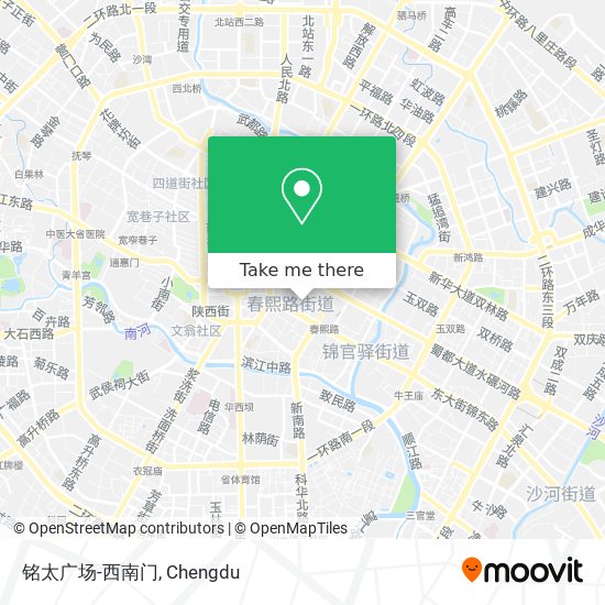 铭太广场-西南门 map