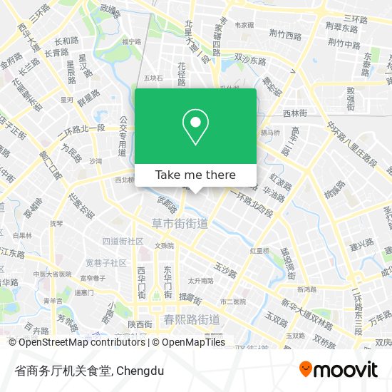 省商务厅机关食堂 map