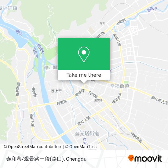 泰和巷/观景路一段(路口) map