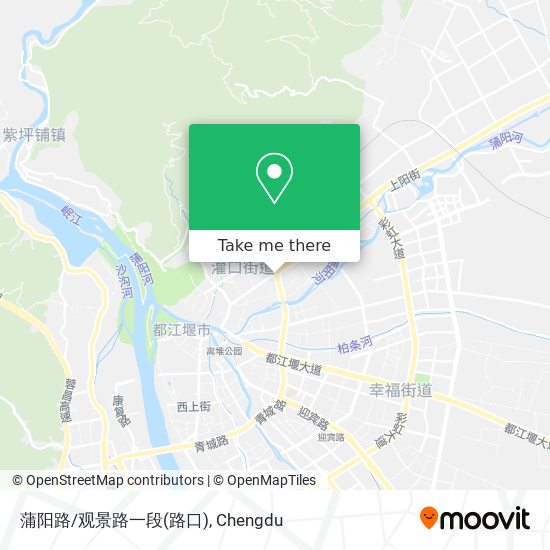蒲阳路/观景路一段(路口) map