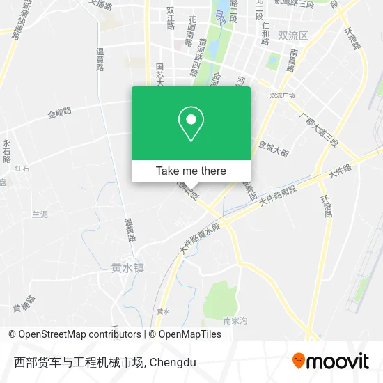 西部货车与工程机械市场 map