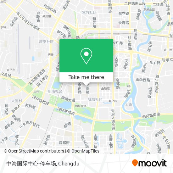 中海国际中心-停车场 map