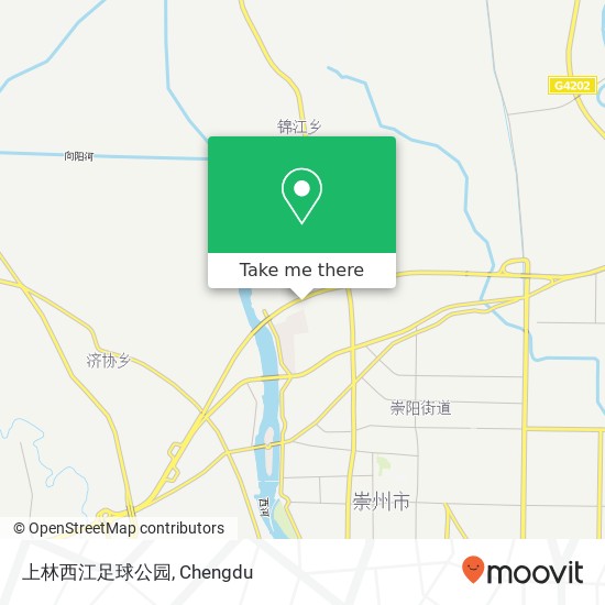 上林西江足球公园 map