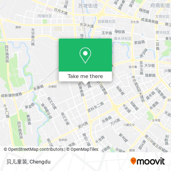 贝儿童装 map