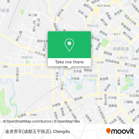 途虎养车(成都玉宇路店) map