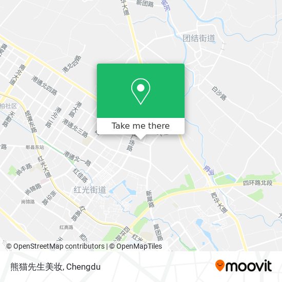 熊猫先生美妆 map