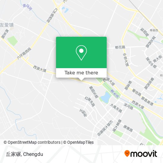 丘家碾 map