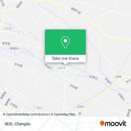 南街 map