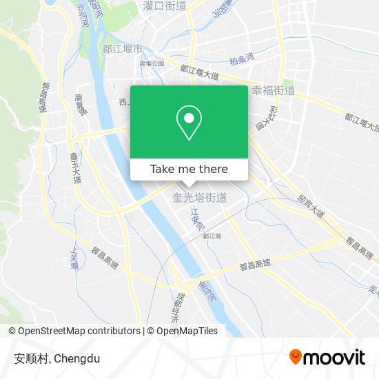 安顺村 map