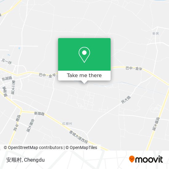 安顺村 map