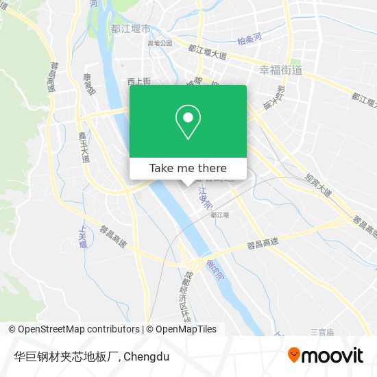 华巨钢材夹芯地板厂 map