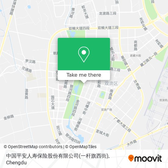 中国平安人寿保险股份有限公司(一杆旗西街) map