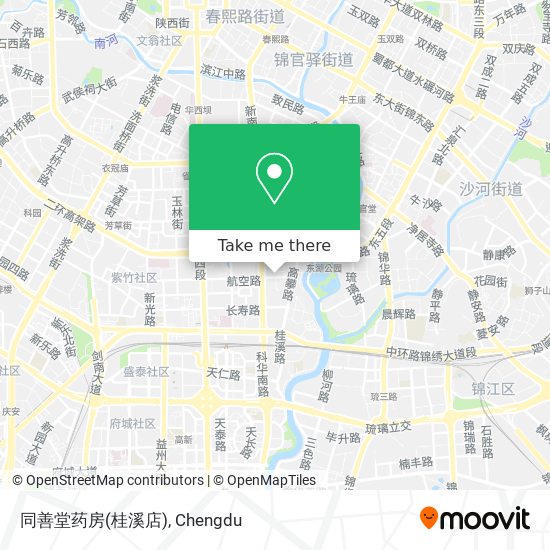 同善堂药房(桂溪店) map