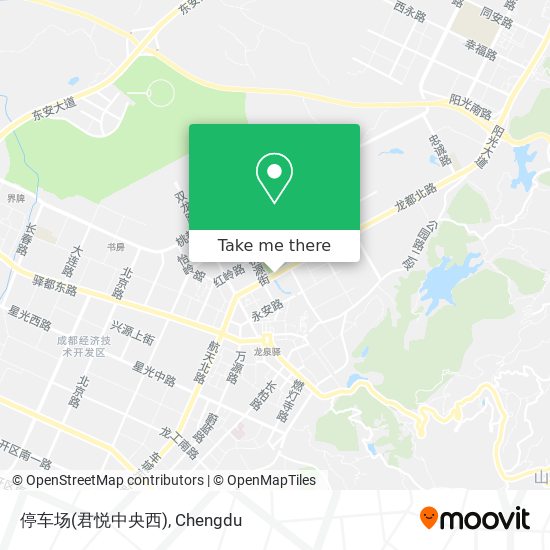 停车场(君悦中央西) map