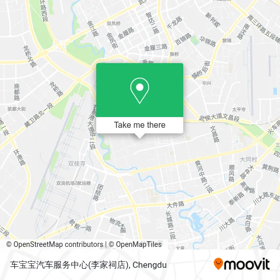 车宝宝汽车服务中心(李家祠店) map