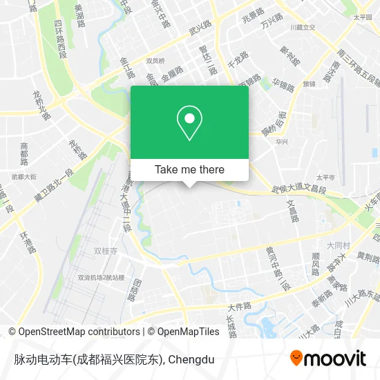 脉动电动车(成都福兴医院东) map