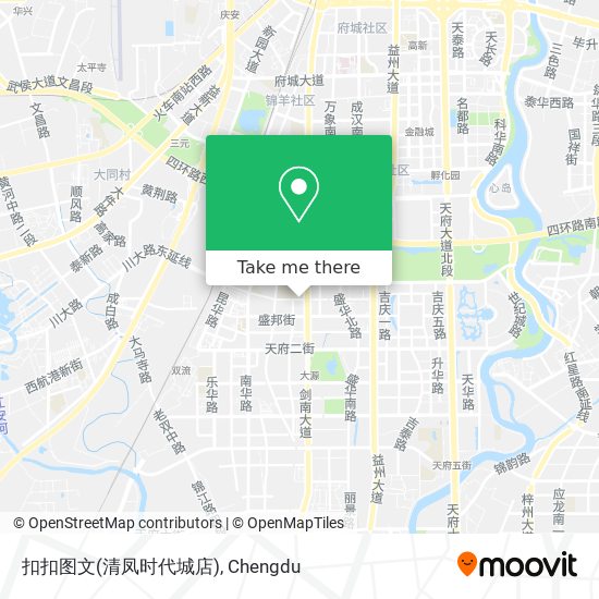 扣扣图文(清凤时代城店) map