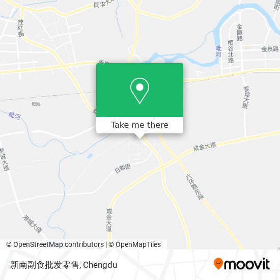 新南副食批发零售 map
